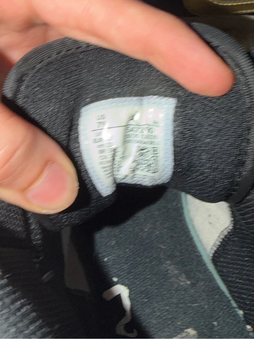 Jordan size 7y